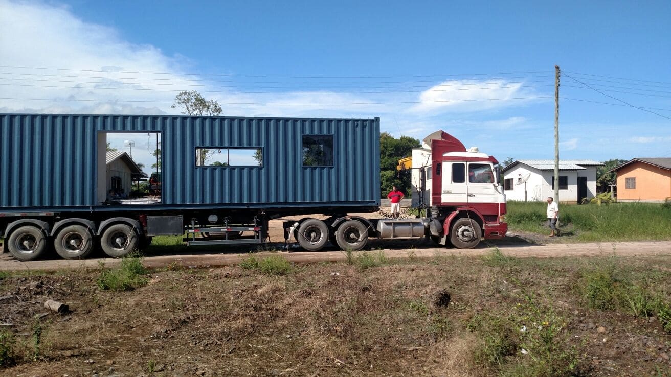 casa container em santa rosa do sul 01 - Casa Container em Santa Rosa do Sul