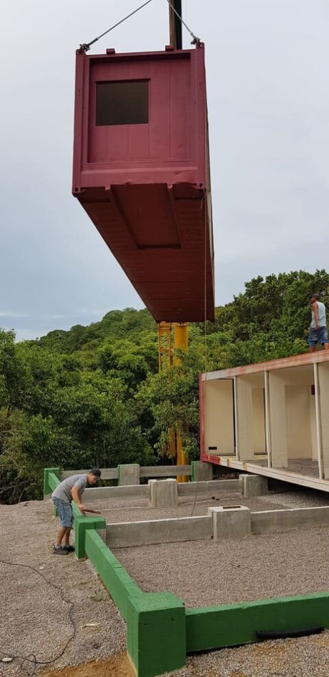 Casa Container de Praia - Moducon Containers