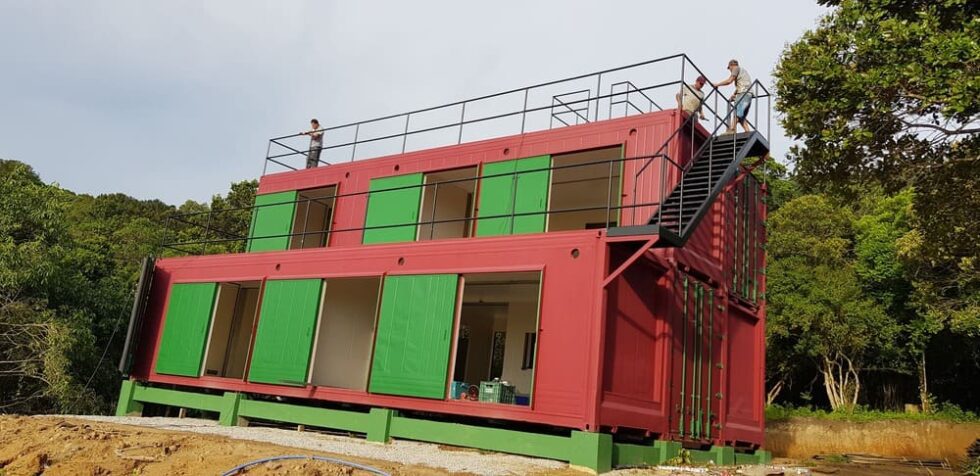 Casa Container de Praia - Moducon Containers