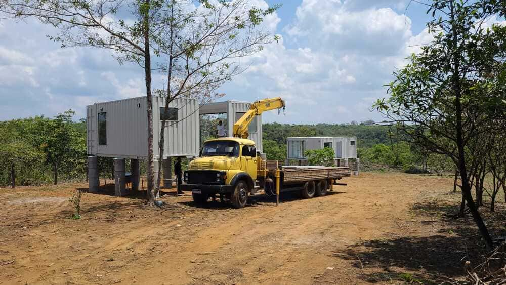 loft em container chapada dos guimaraes mt 04 - Loft em Container Chapada dos Guimarães / MT