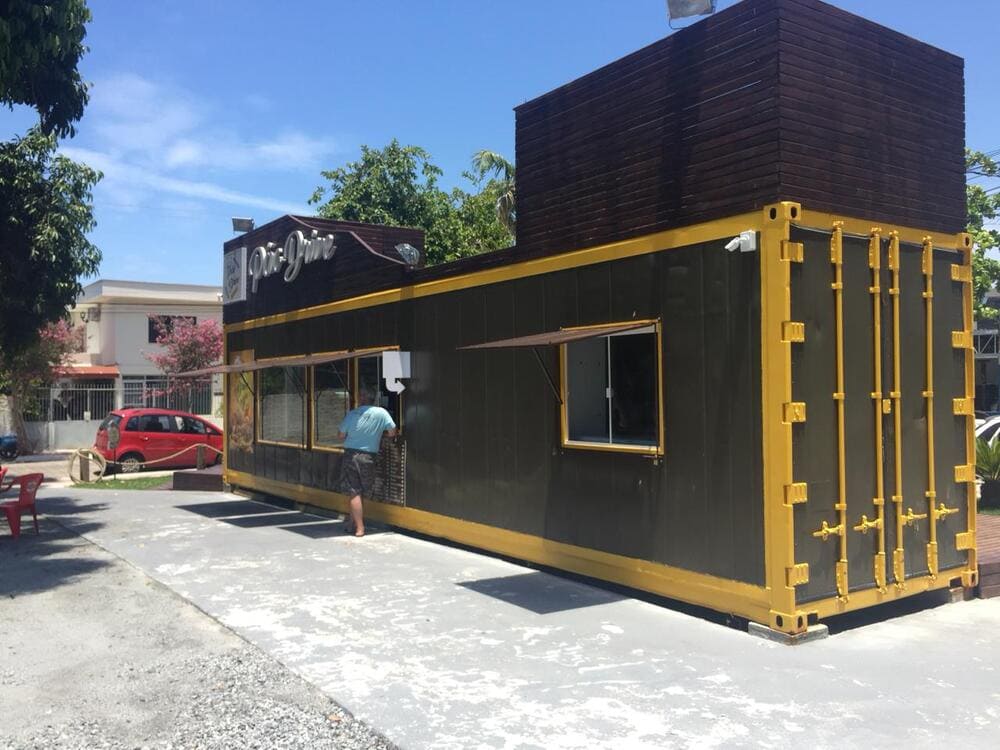 padaria drive thru container balneario camboriu 15 - Padaria Drive Thru em Container - Balneário Camboriú / SC