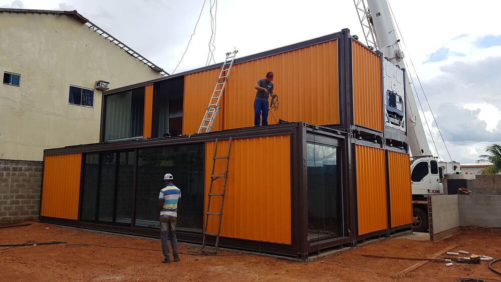 projeto em container giraffas 01 - Projeto em Container Giraffas Brasil