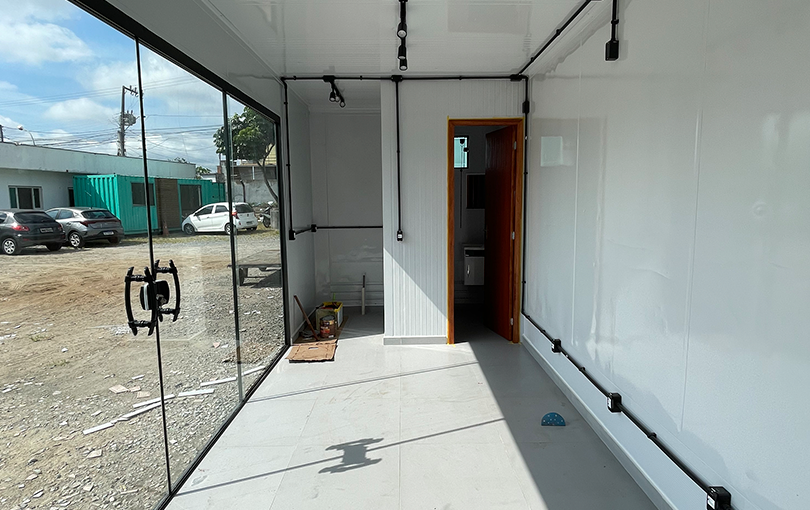 containers para escritorios - Conhe&ccedil;a as vantagens surpreendentes de uma casa container